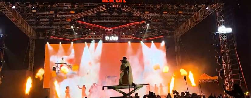 King 2023 live concert — performance view
