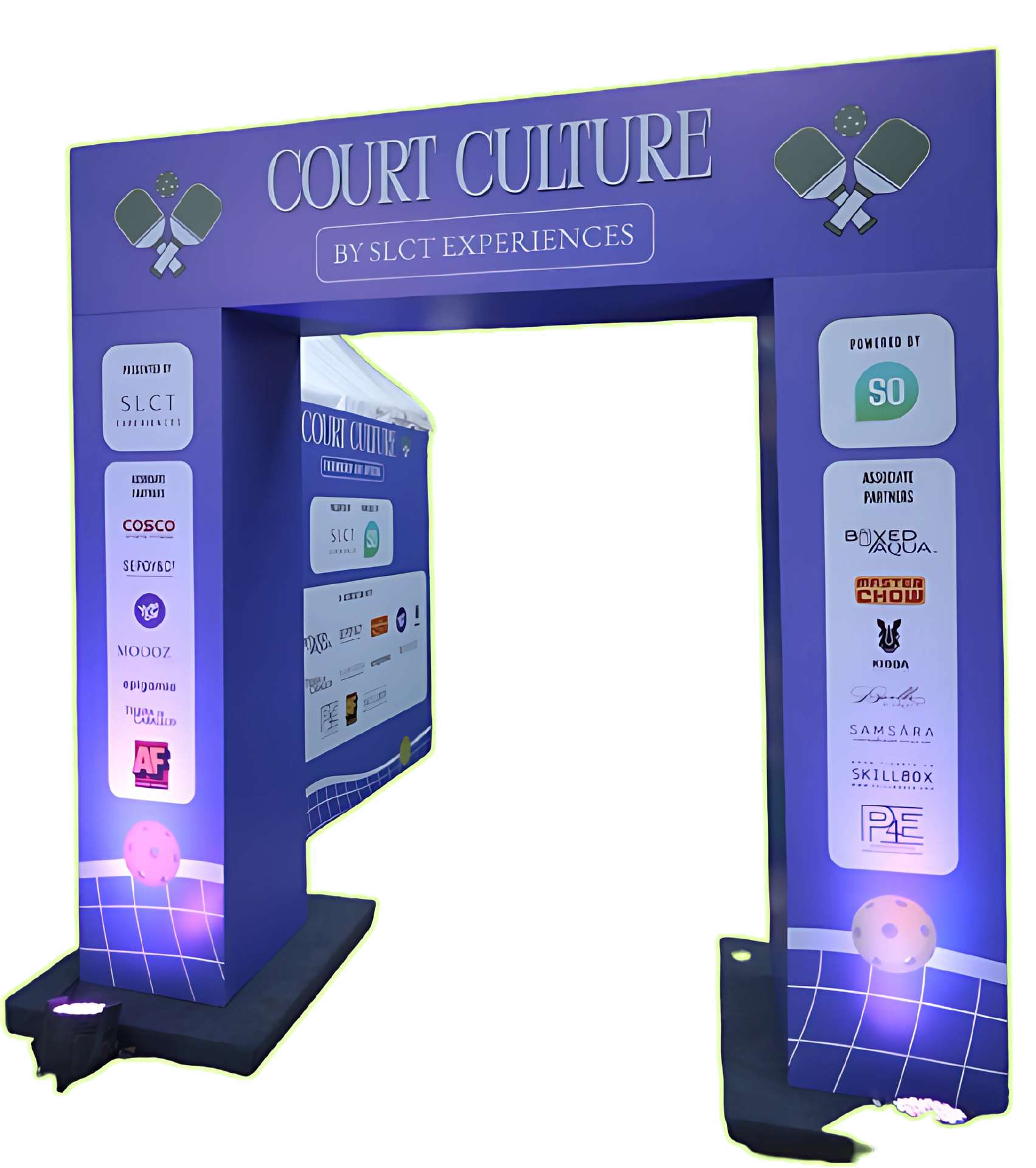 Court Culture entrance artwork
